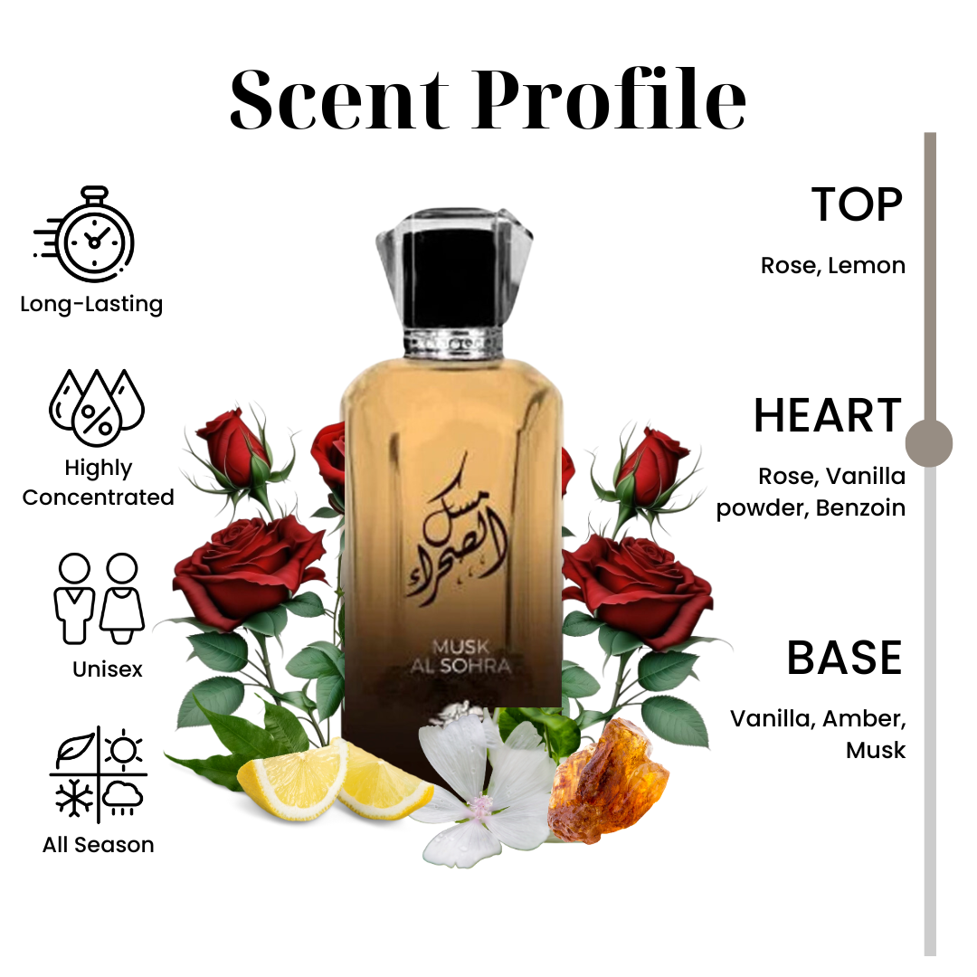 AL FARES Musk Al Sohra 100ml EDP UNISEX