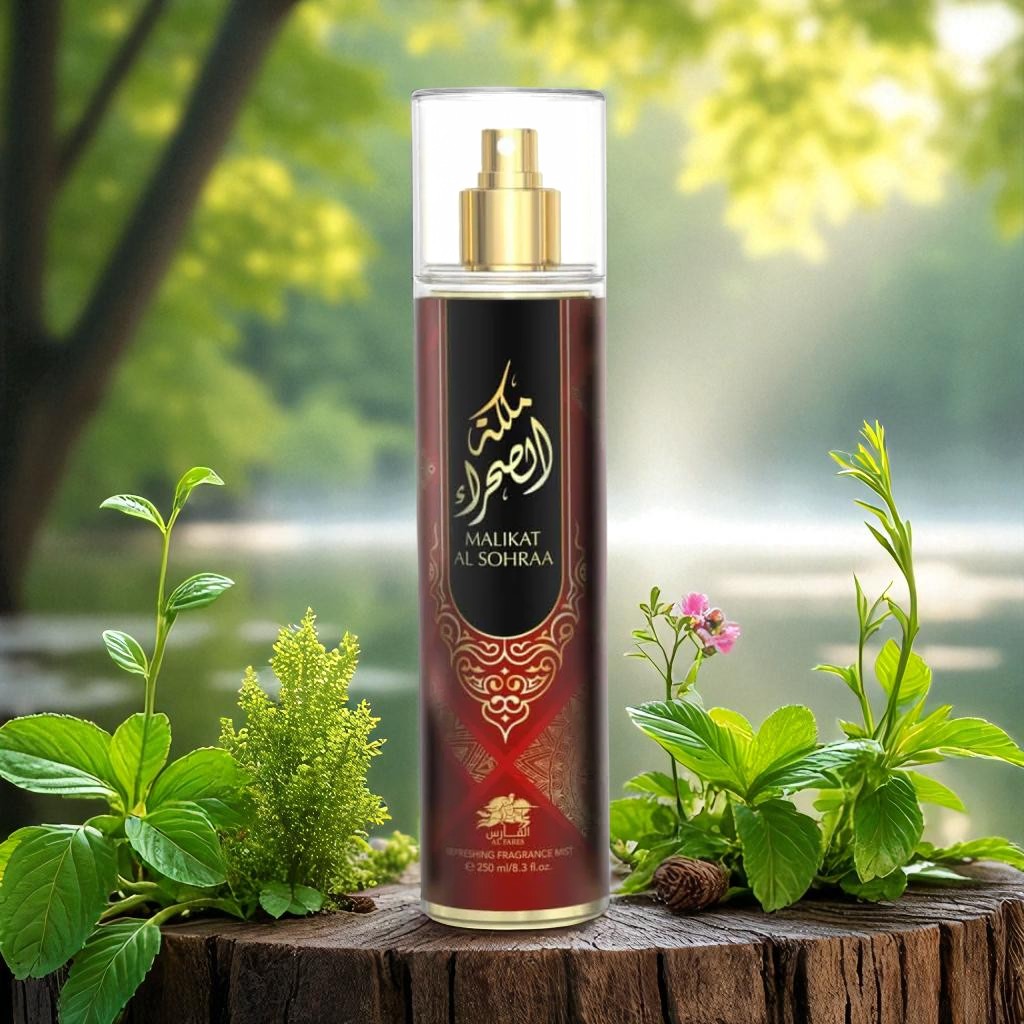 Al Fares Malikat Al Sohraa Body Mist 250ML 3 Pack