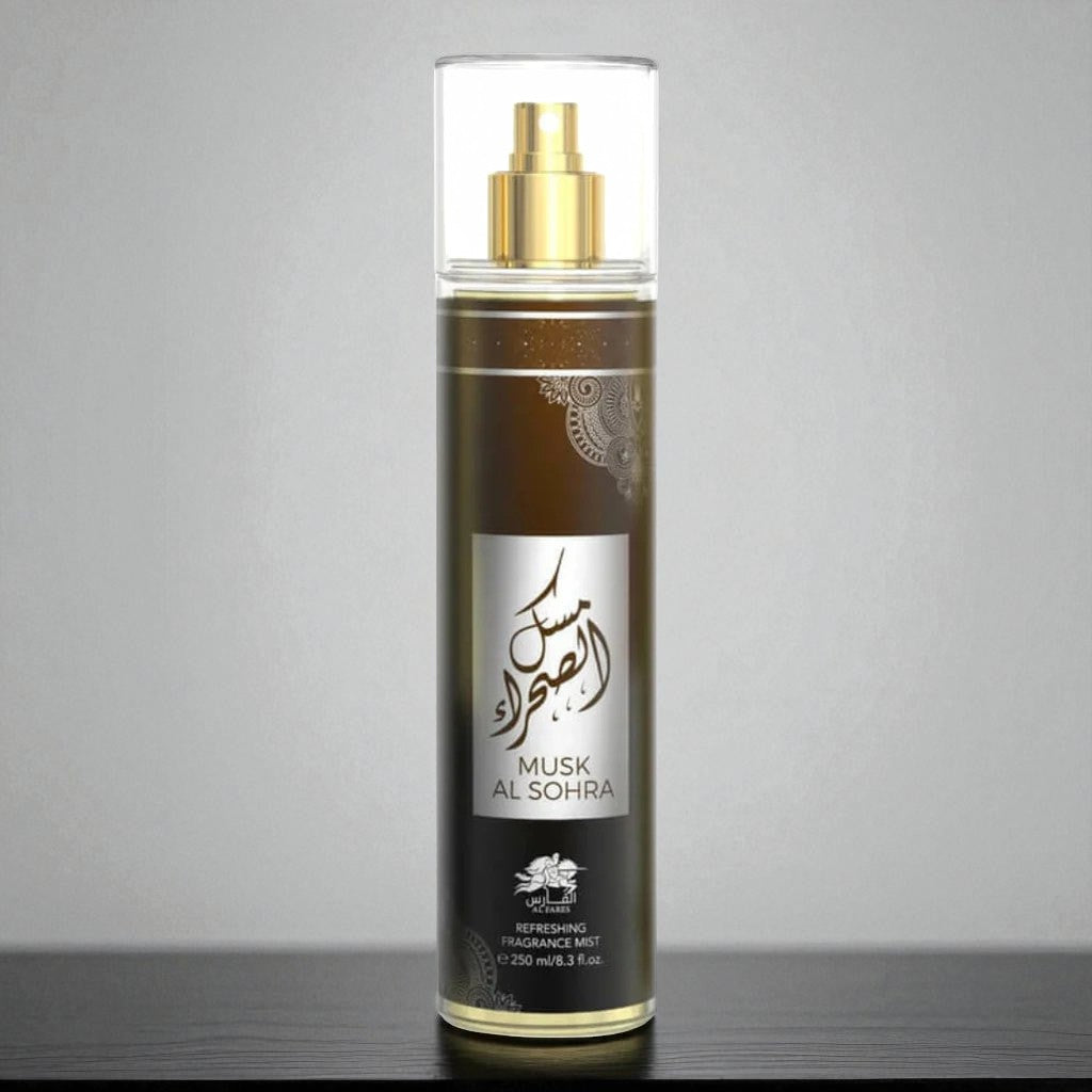 Al Fares Musk Al Sohra Body Mist 250ML 3 Pack