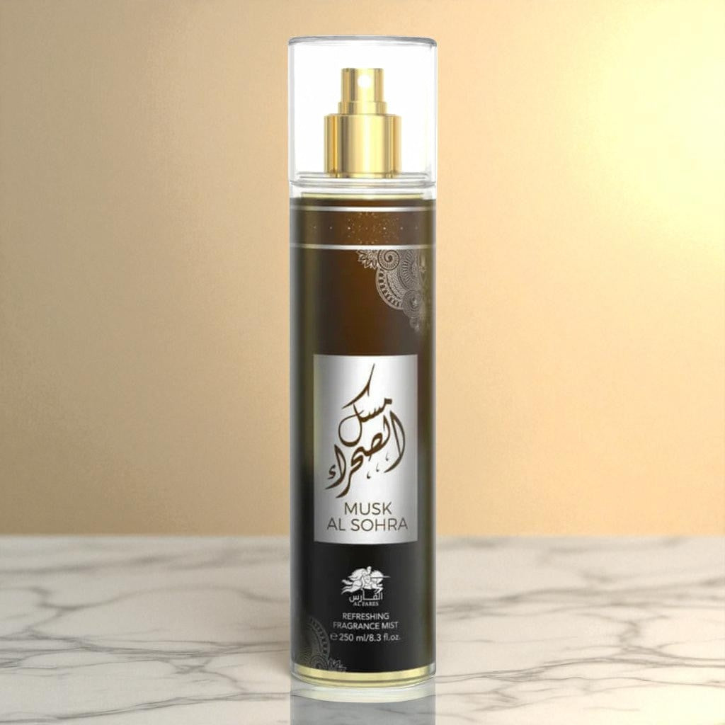 Al Fares Musk Al Sohra Body Mist 250ML 3 Pack