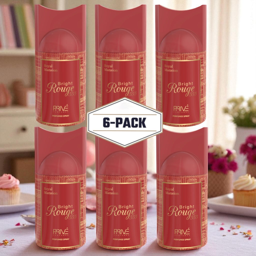 PRIVE Perfume Deodorant 250ML – 6 Pack