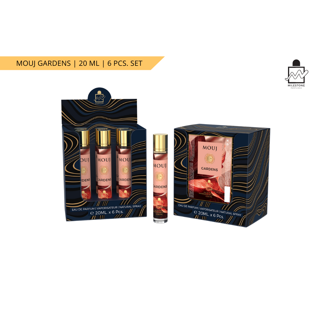 Milestone Mouj Gardens – Portable Travel Mini Serene & Elegant Perfume 20ML