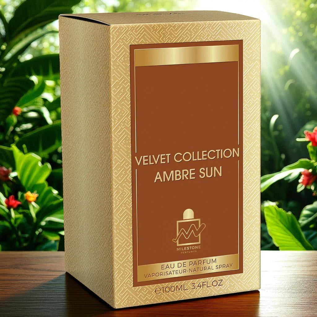 MILESTONE Velvet Collection Ambre Sun (Unisex) 100ML EDP