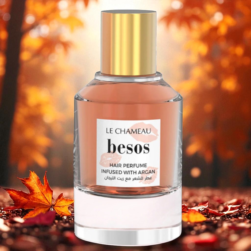 LE CHAMEAU Besos Hair Perfume – Infused with Argan Oil (50ML) | For Women