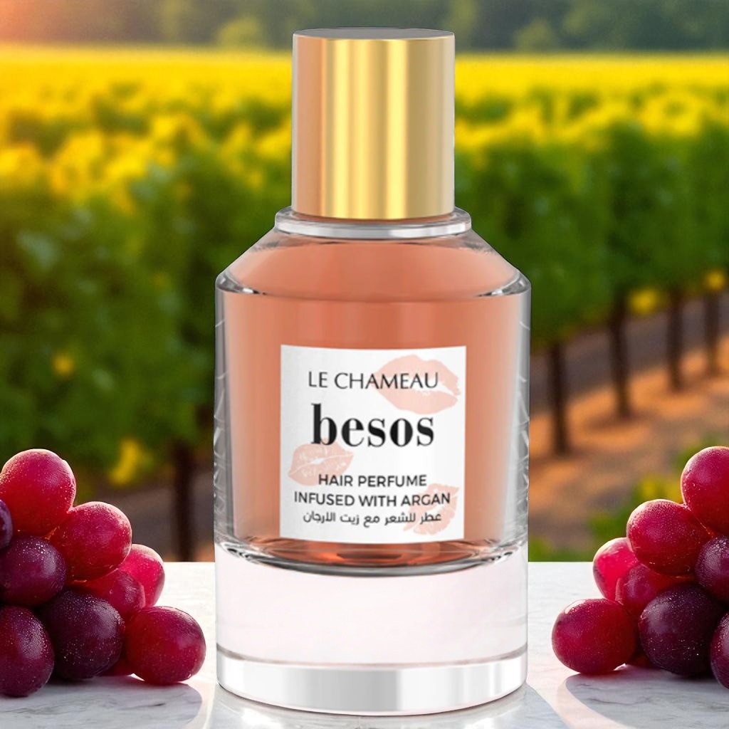 LE CHAMEAU Besos Hair Perfume – Infused with Argan Oil (50ML) | For Women