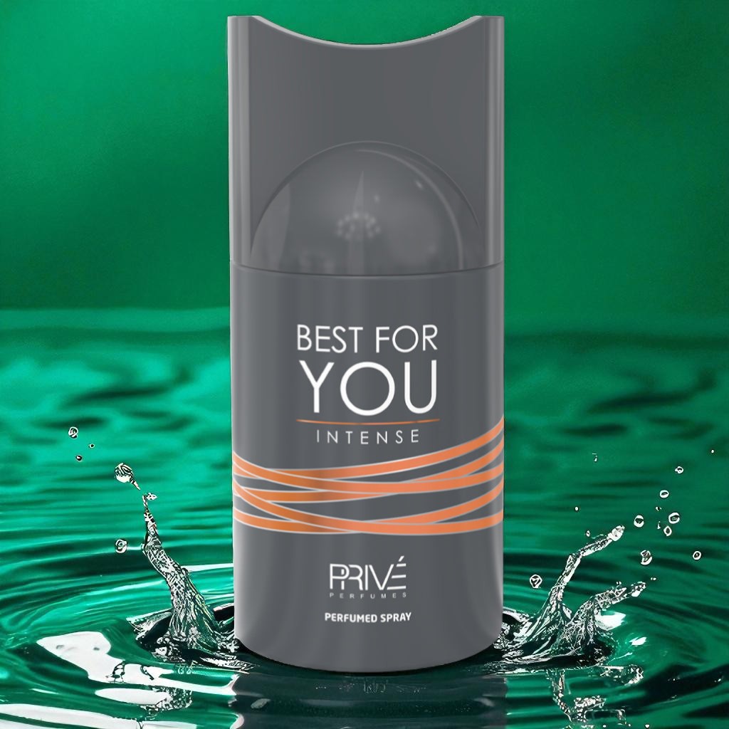 PRIVE BEST FOR YOU INTENSE 250ML Deodorant – 6 Pack