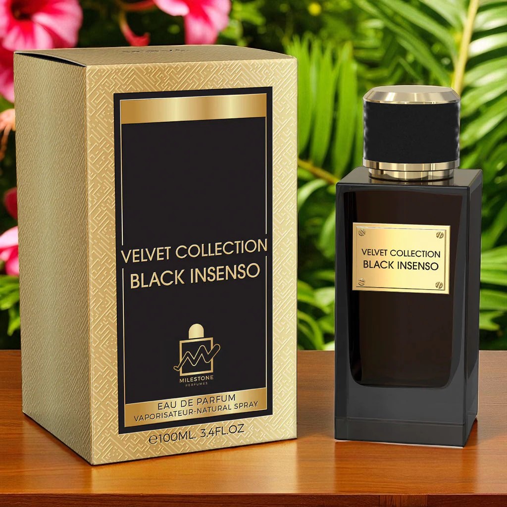 MILESTONE Velvet Collection Black Insenso (Unisex) 100ML EDP