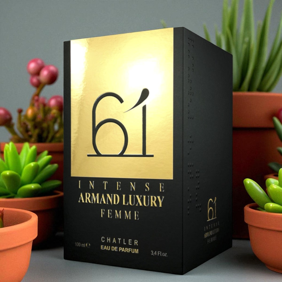 CHATLER Armand Luxury 61 Intense Pour Femme Eau De Parfum 100ml