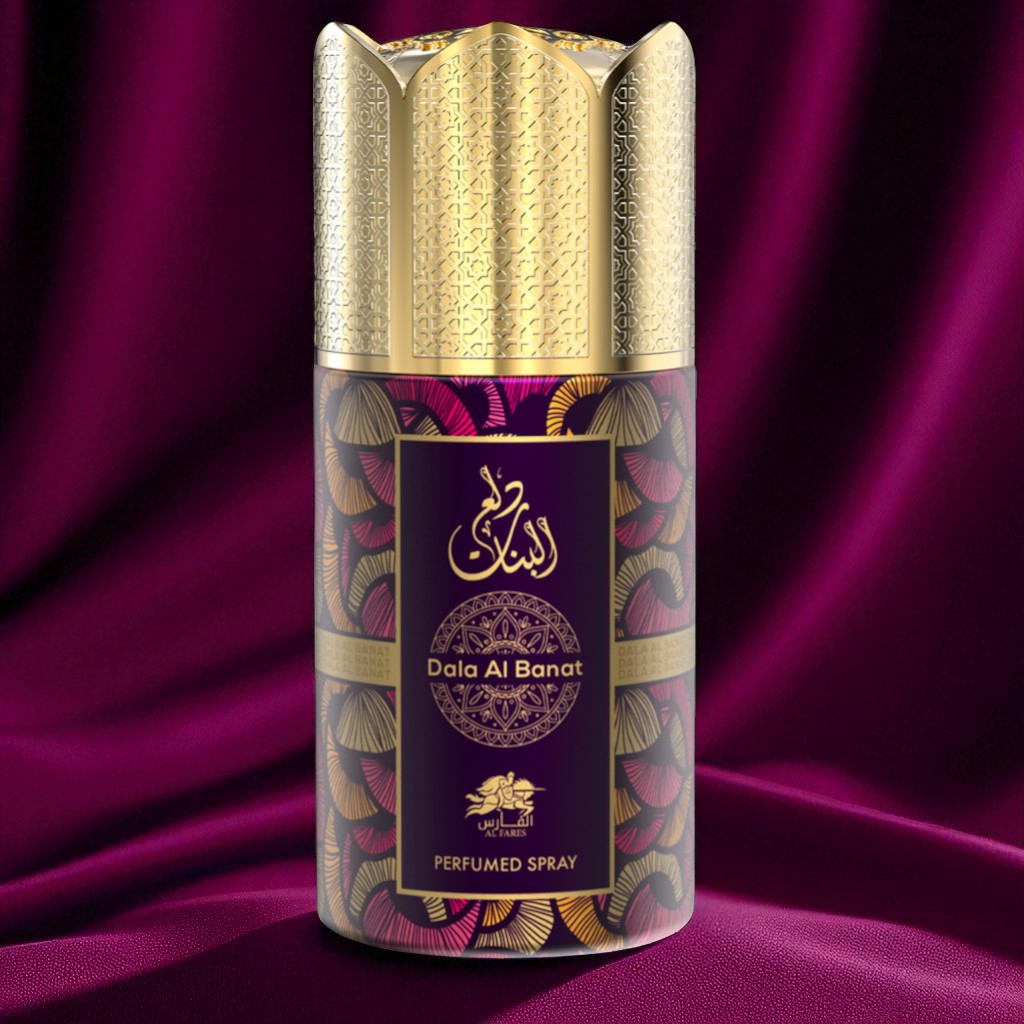 AL FARES DALA AL BANAT Perfume Deodorant 250ML – 6 Pack