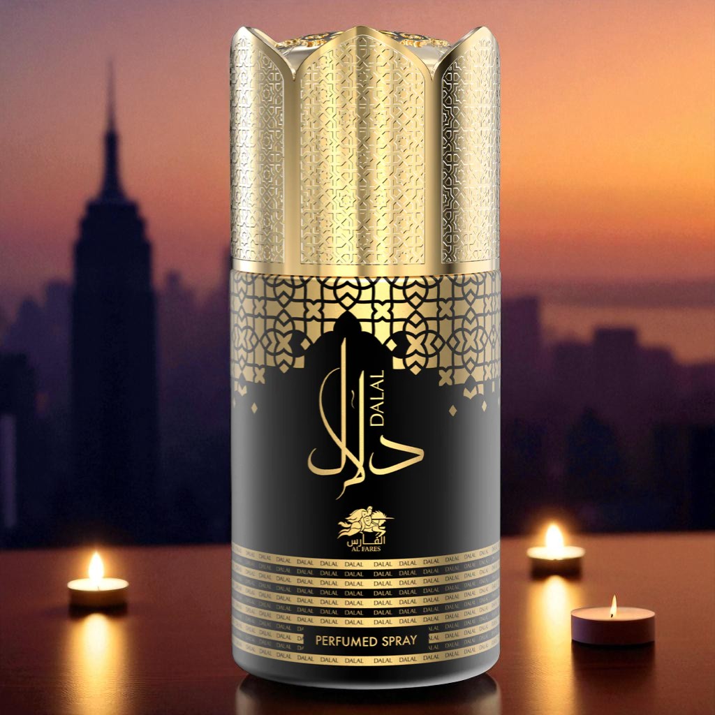 AL FARES Dalal Perfume Deodorant 250ml 6x PACK