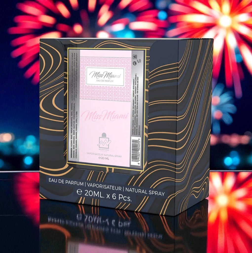EMPER Miss Miami Eau De Parfum 5x 20ml Plus 1 Free Tester