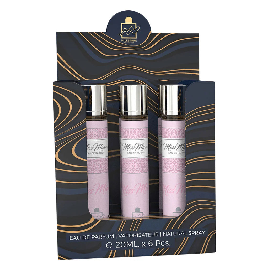 EMPER Miss Miami Eau De Parfum 5x 20ml Plus 1 Free Tester