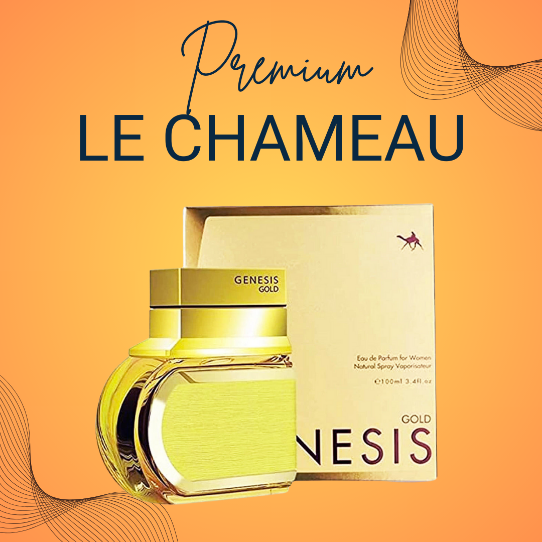 LE CHAMEAU Genesis Gold (Pour Femme) Eau De Parfum 100ML