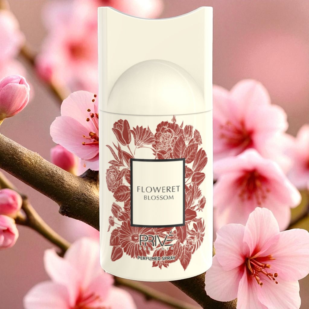 PRIVE FLOWERET BLOSSOM Perfume Deodorant 250ML – 6 Pack