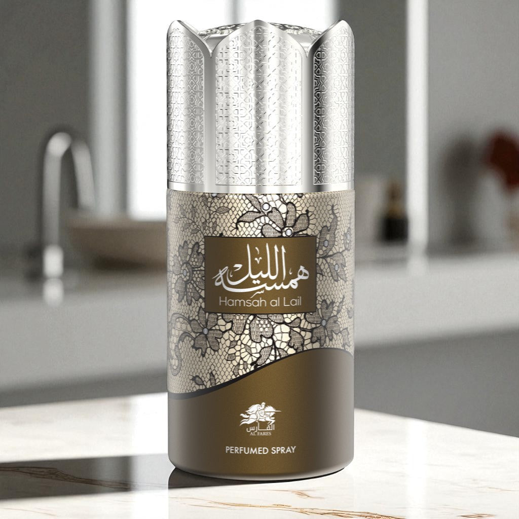 AL FARES HAMSAH AL LAIL Perfume Deodorant 250ML – 6 Pack