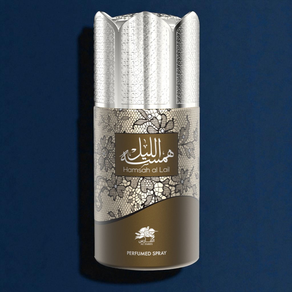 AL FARES HAMSAH AL LAIL Perfume Deodorant 250ML – 6 Pack