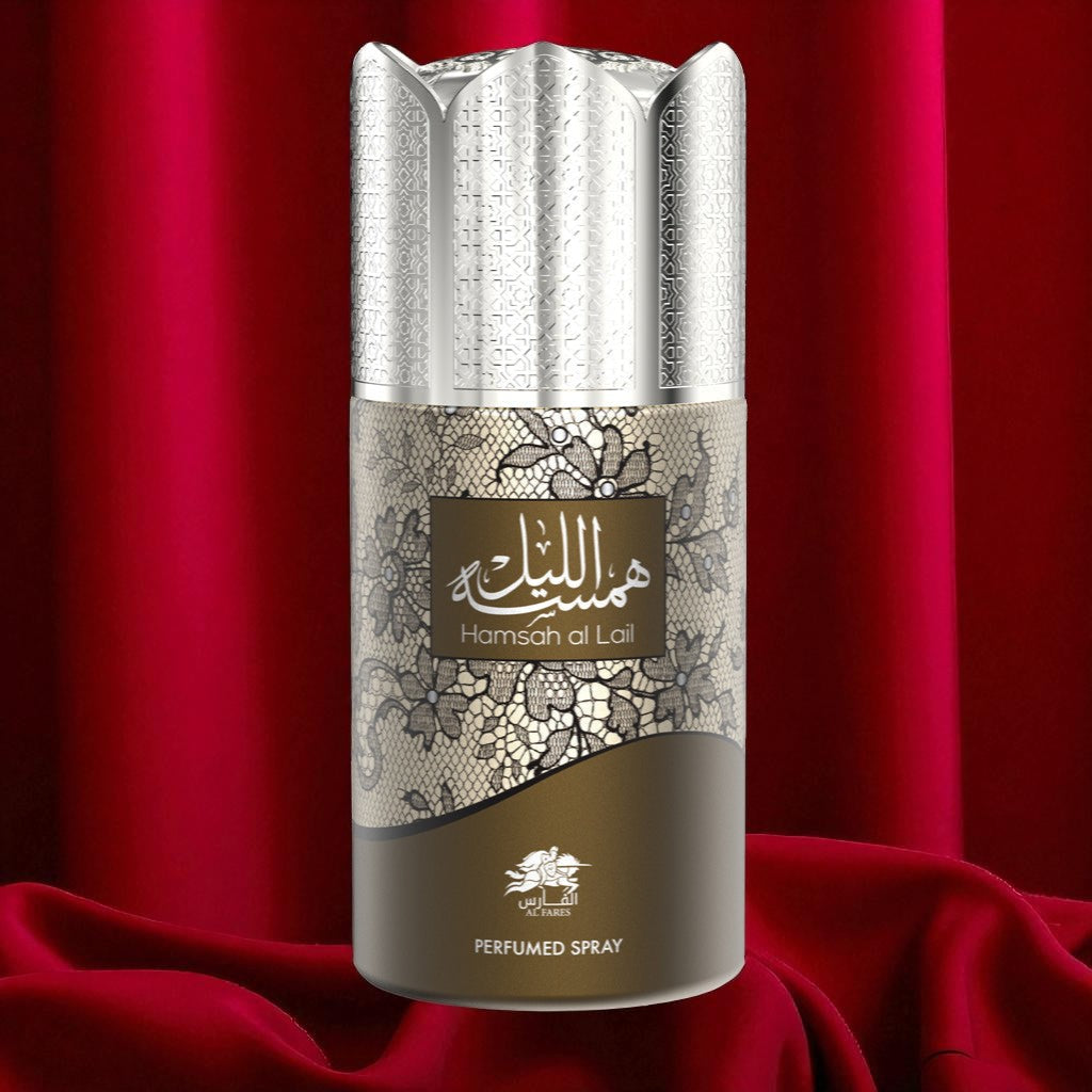 AL FARES HAMSAH AL LAIL Perfume Deodorant 250ML – 6 Pack