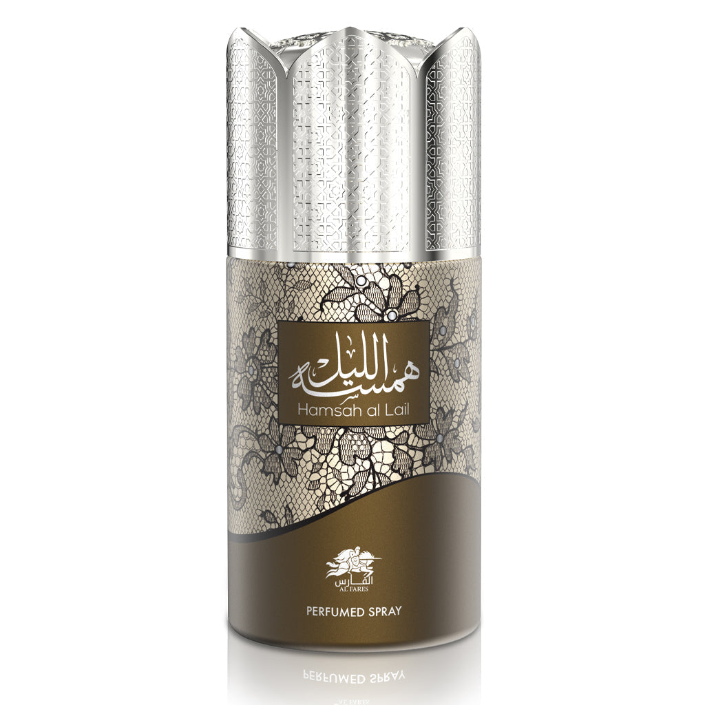 AL FARES HAMSAH AL LAIL Perfume Deodorant 250ML – 6 Pack