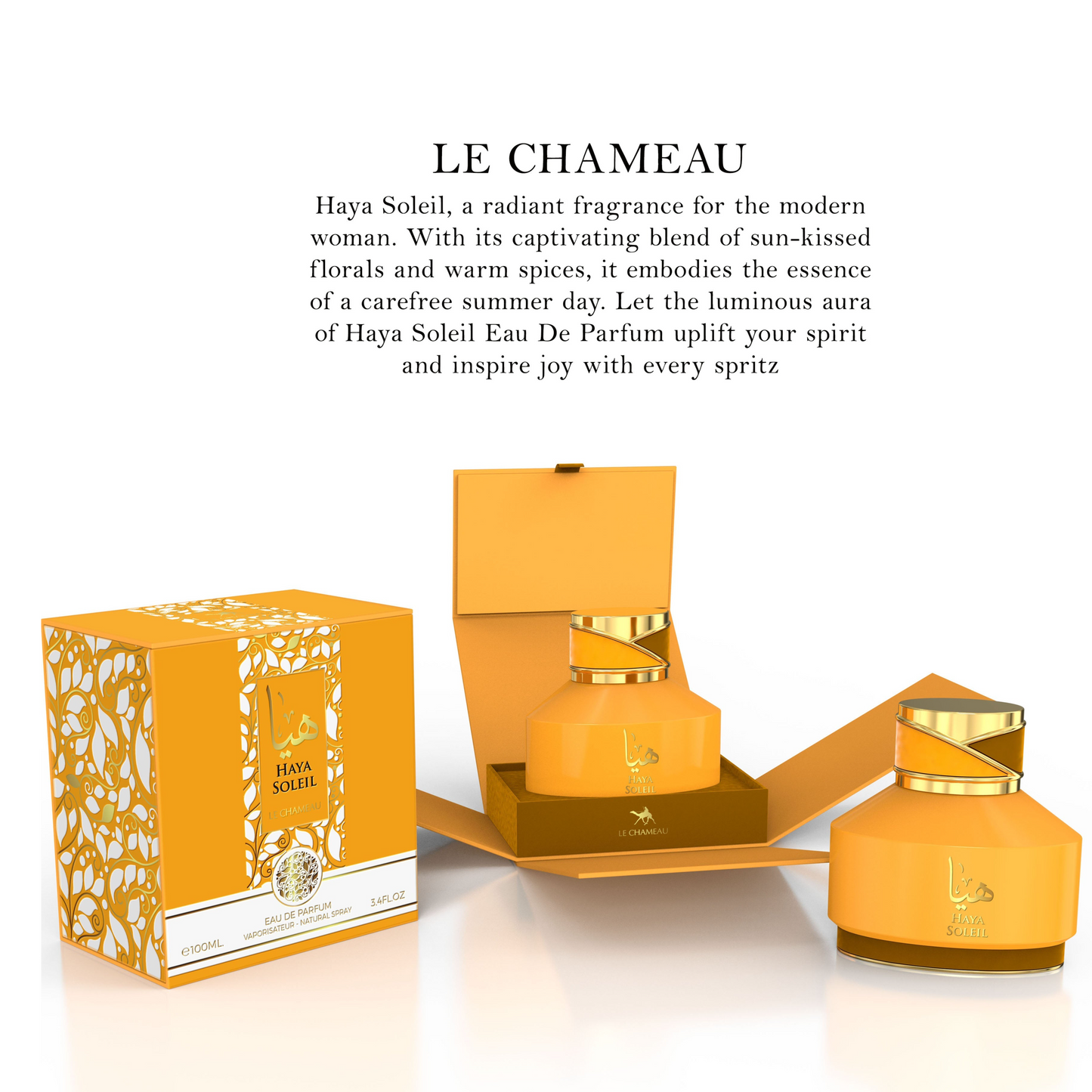 LE CHAMEAU Haya Soleil (Pour Femme) 100ML Eau De Parfum