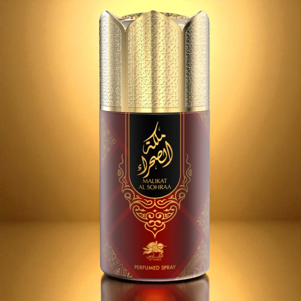 AL FARES MALIKAT AL SOHRA Perfume Deodorant 250ML – 6 Pack