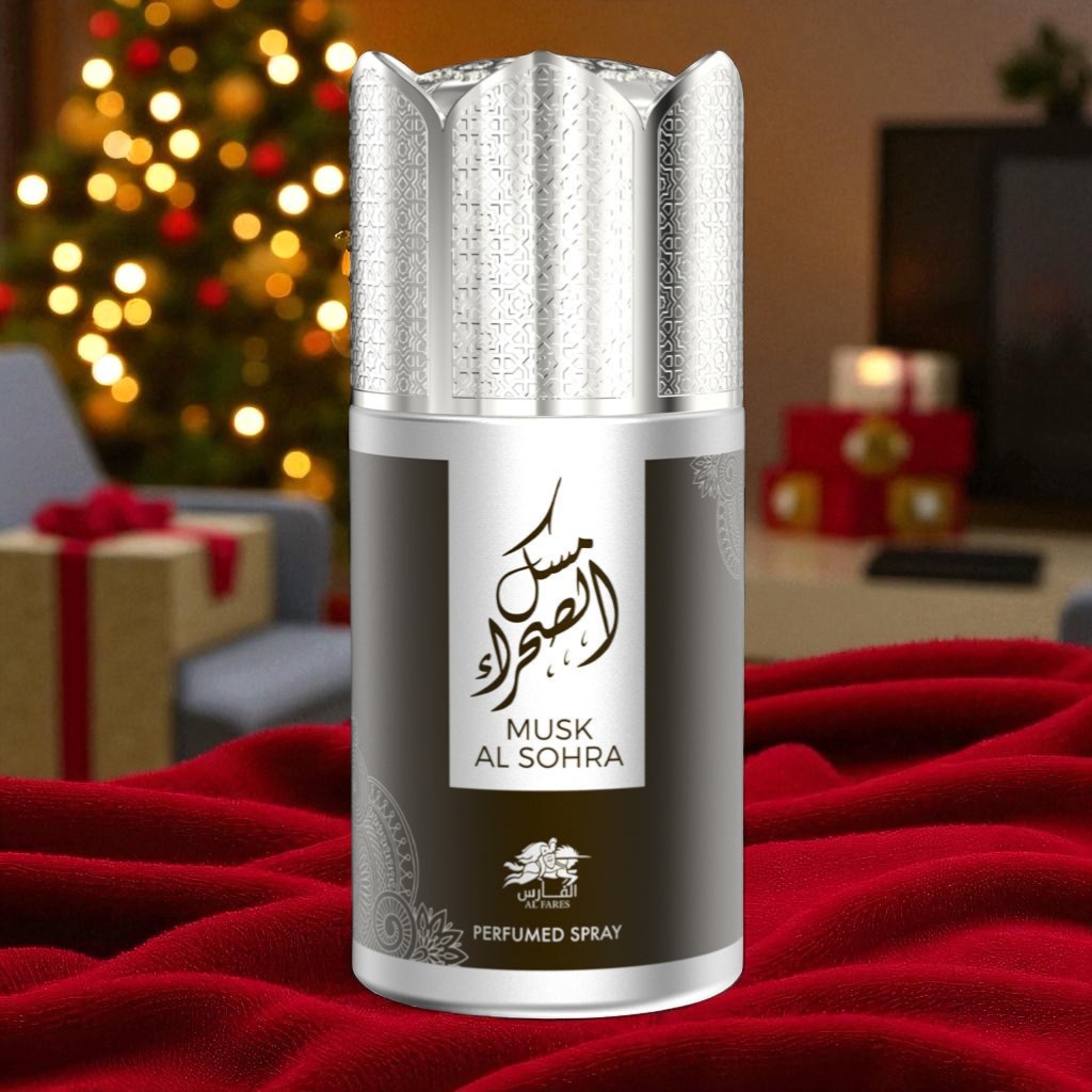 AL FARES MUSK AL SOHRA Perfume Deodorant 250ML – 6 Pack