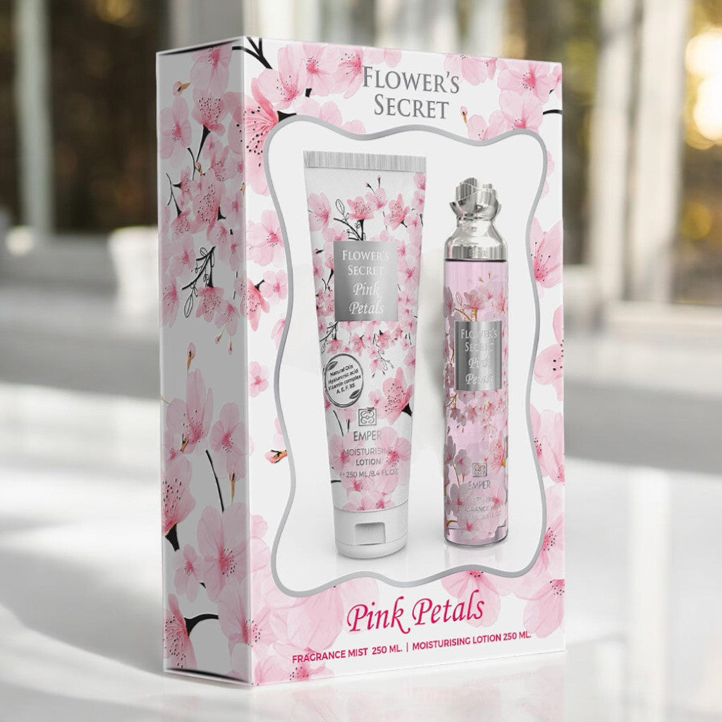 EMPER Gift Set Flower'S Secret Pink Petals