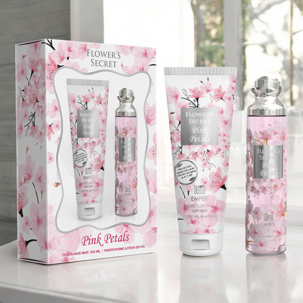 EMPER Gift Set Flower'S Secret Pink Petals