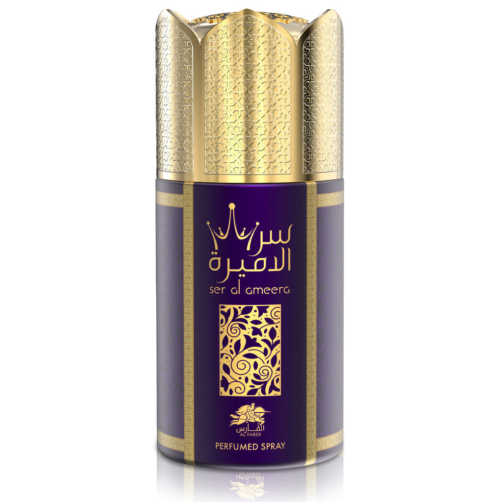 AL FARES SER AL AMEERA Perfume Deodorant 250ML – 6 Pack