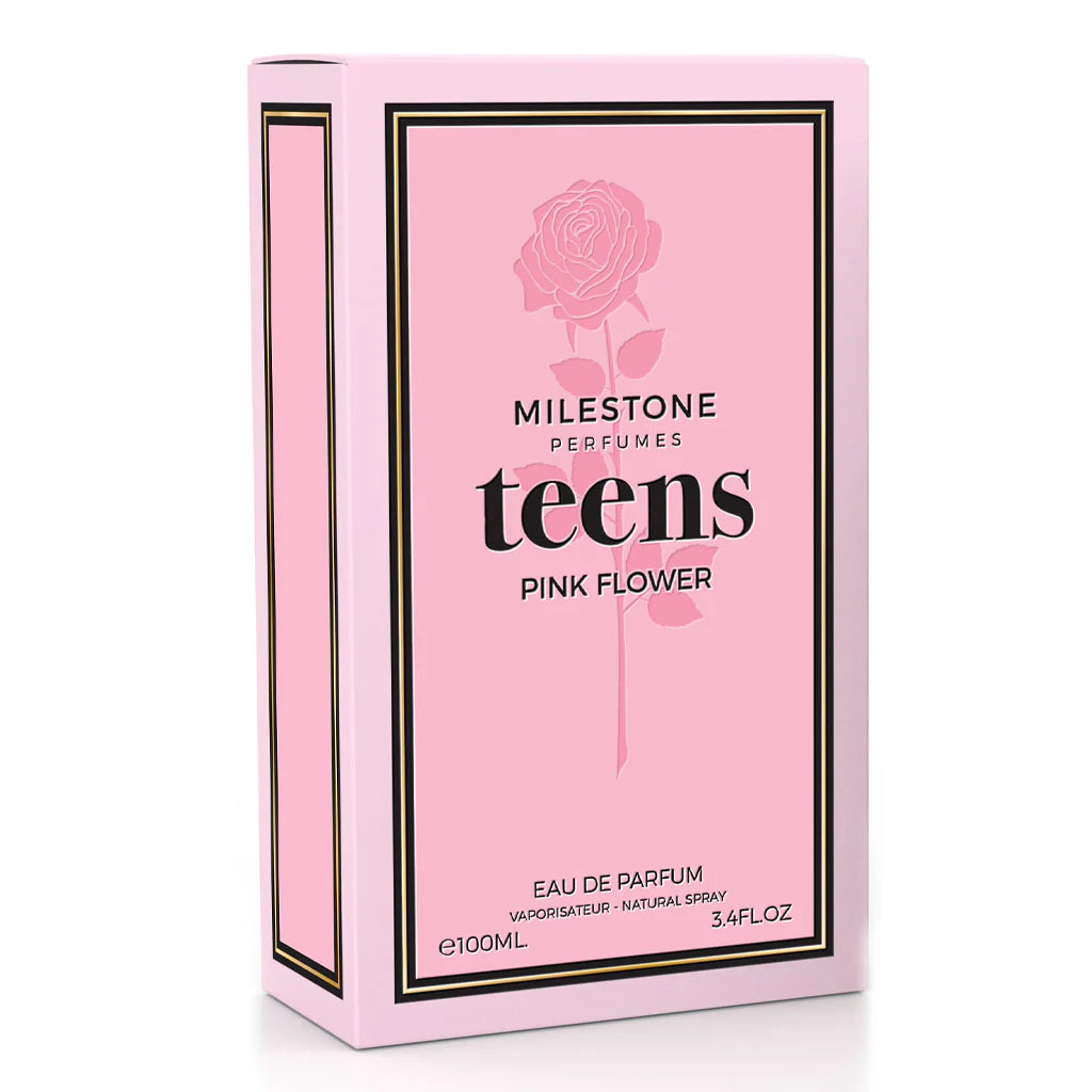 MILESTONE Teens Pink Flower (Pour Femme) 100ML EDP
