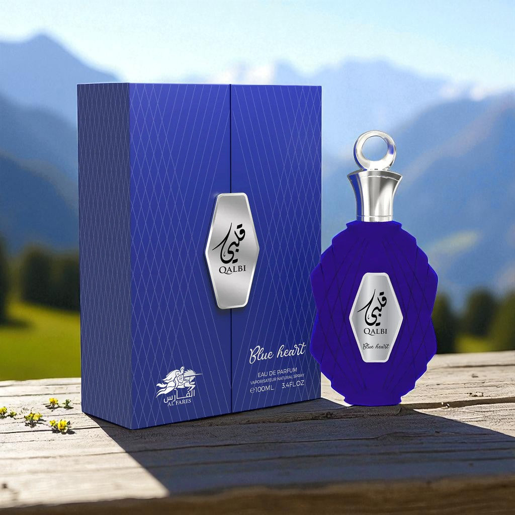 Qalbi Blue Heart Eau De Parfum – For Women – 100ML