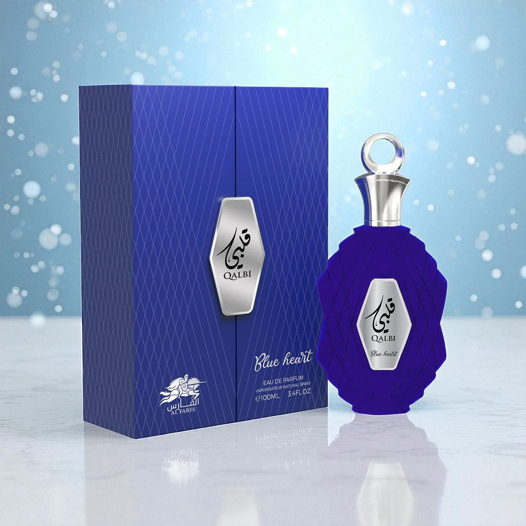 Qalbi Blue Heart Eau De Parfum – For Women – 100ML
