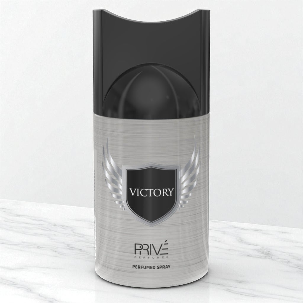 PRIVE VICTORY Perfume Deodorant 250ML – 6 Pack