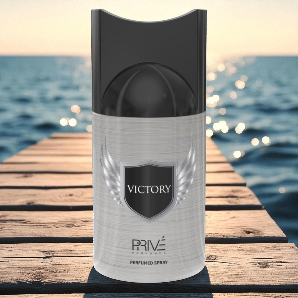 PRIVE VICTORY Perfume Deodorant 250ML – 6 Pack