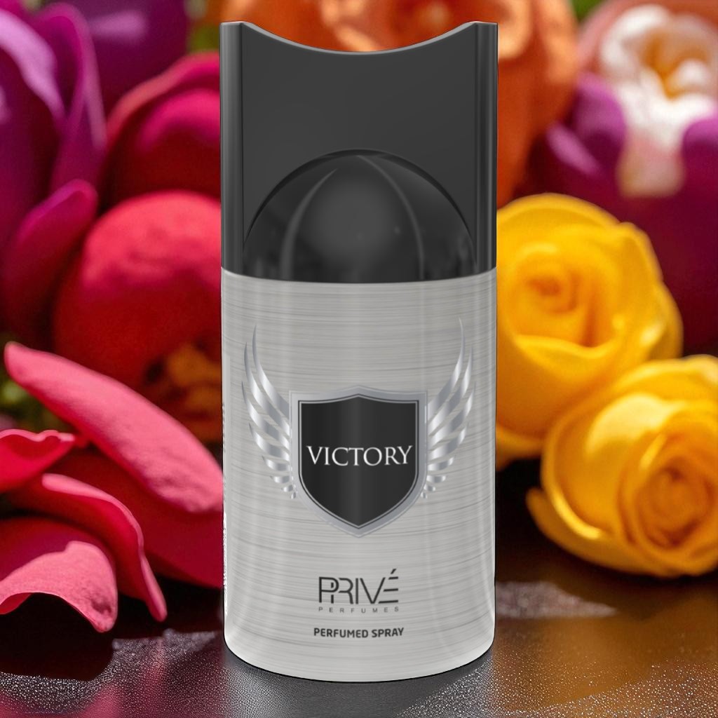 PRIVE VICTORY Perfume Deodorant 250ML – 6 Pack