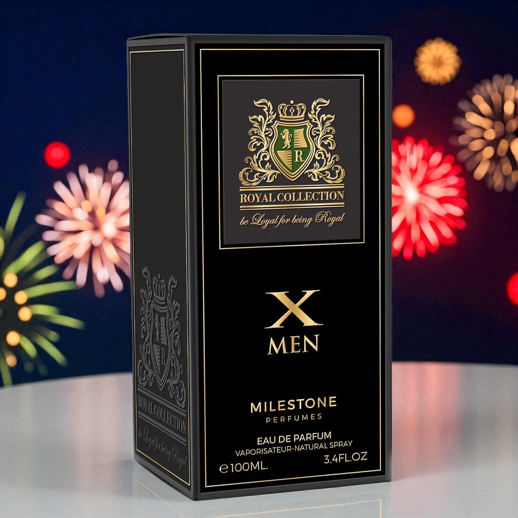 MILESTONE Royal Collection X Men (Pour Homme) 100ML EDP