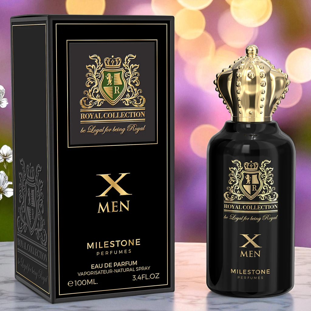 MILESTONE Royal Collection X Men (Pour Homme) 100ML EDP