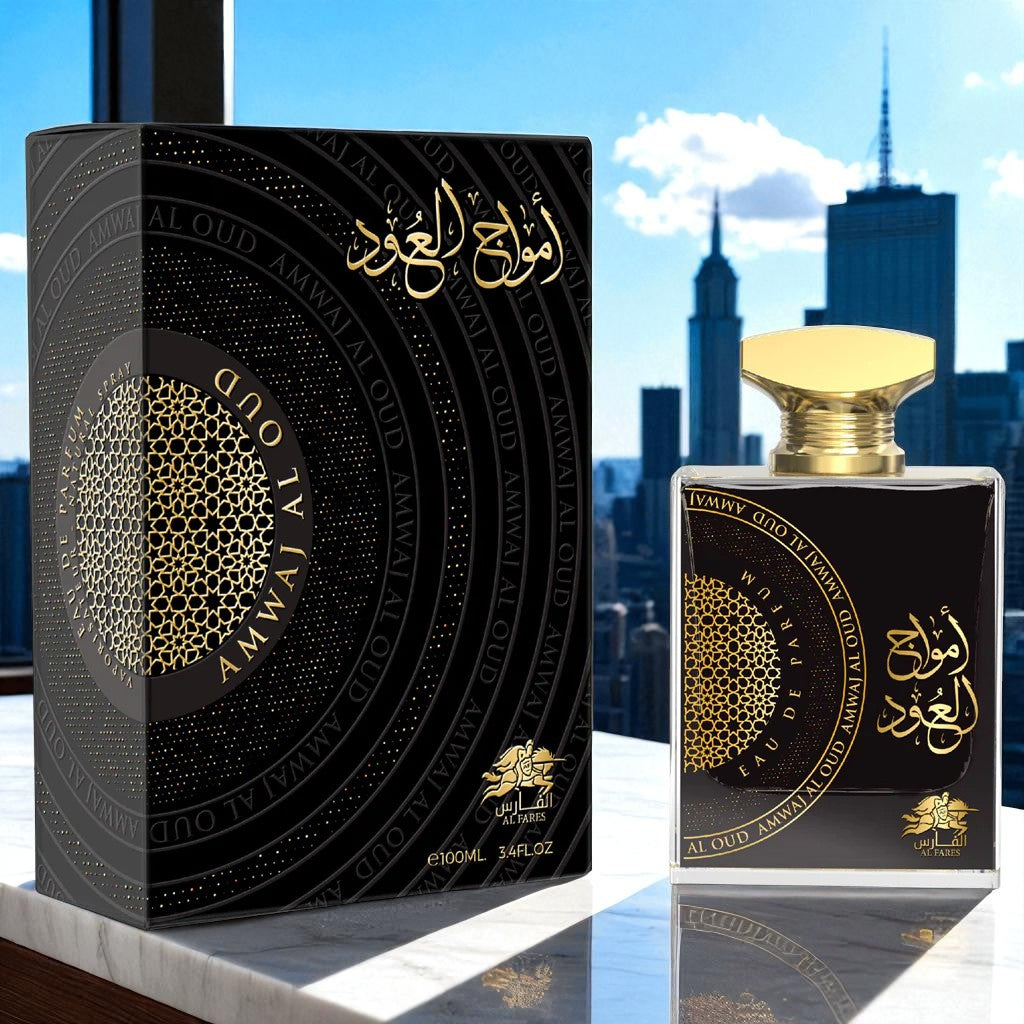 AL FARES Amwaj Al Oud Eau De Parfum 100ml