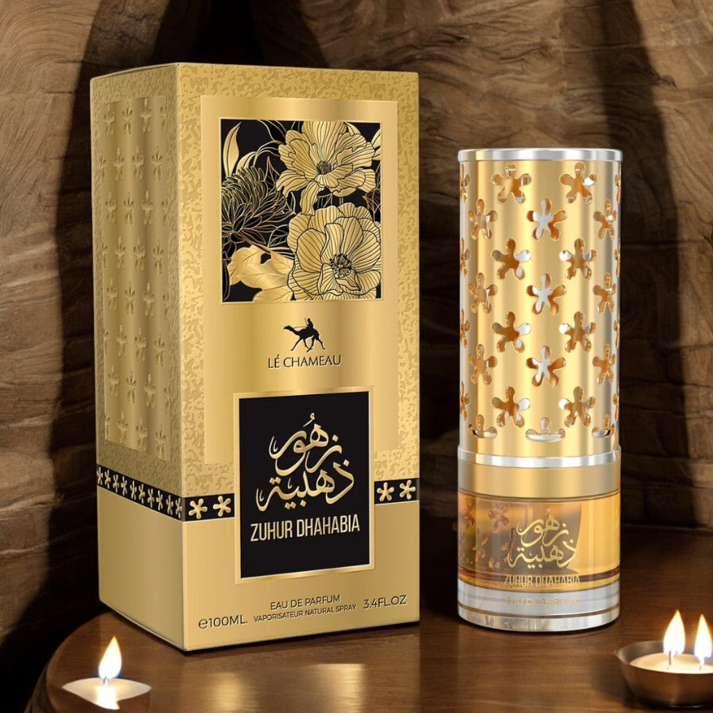 LE CHAMEAU Zuhur Dhahabia Eau De Parfum 100ml (UNISEX)