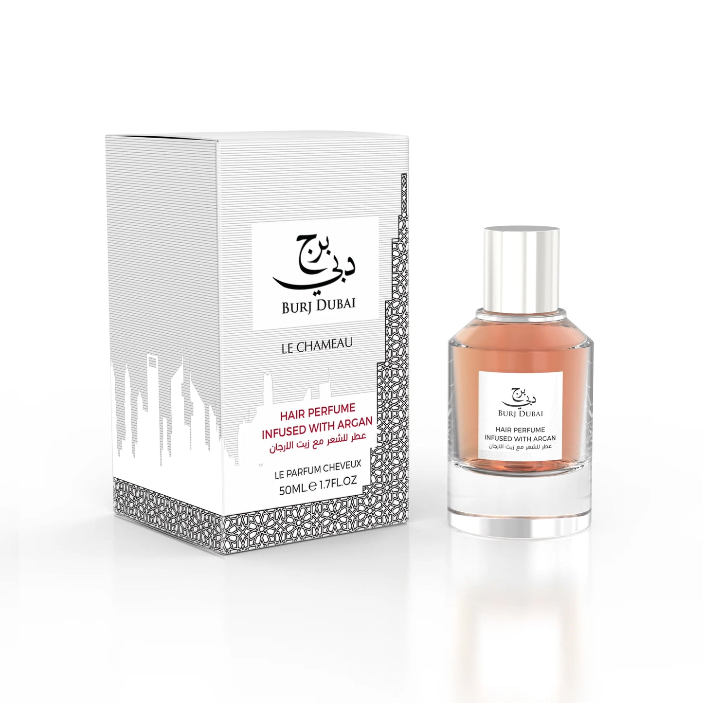LE CHAMEAU Arabia Burj Dubai Hair Perfume – Infused with Argan Oil (50ML)