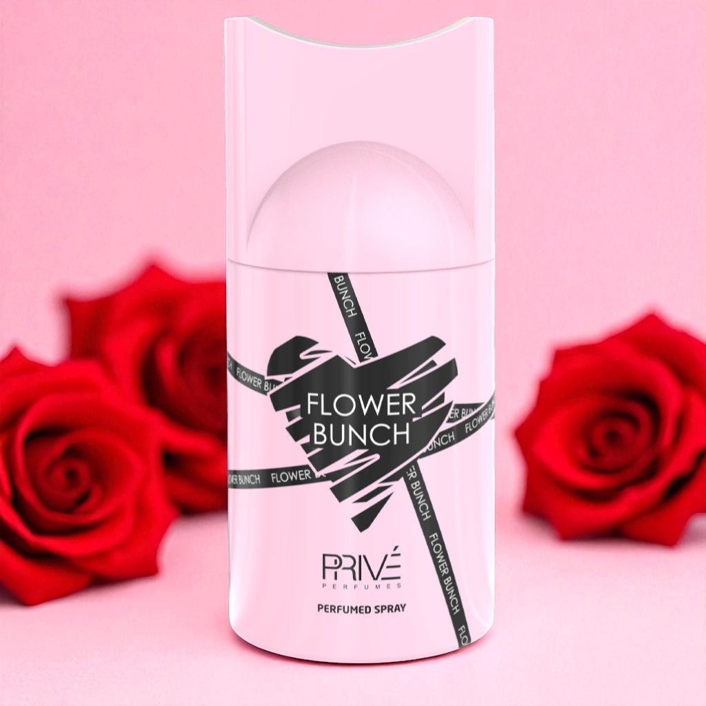 PRIVE FLOWER BUNCH Perfume Deodorant 250ML – 6 Pack