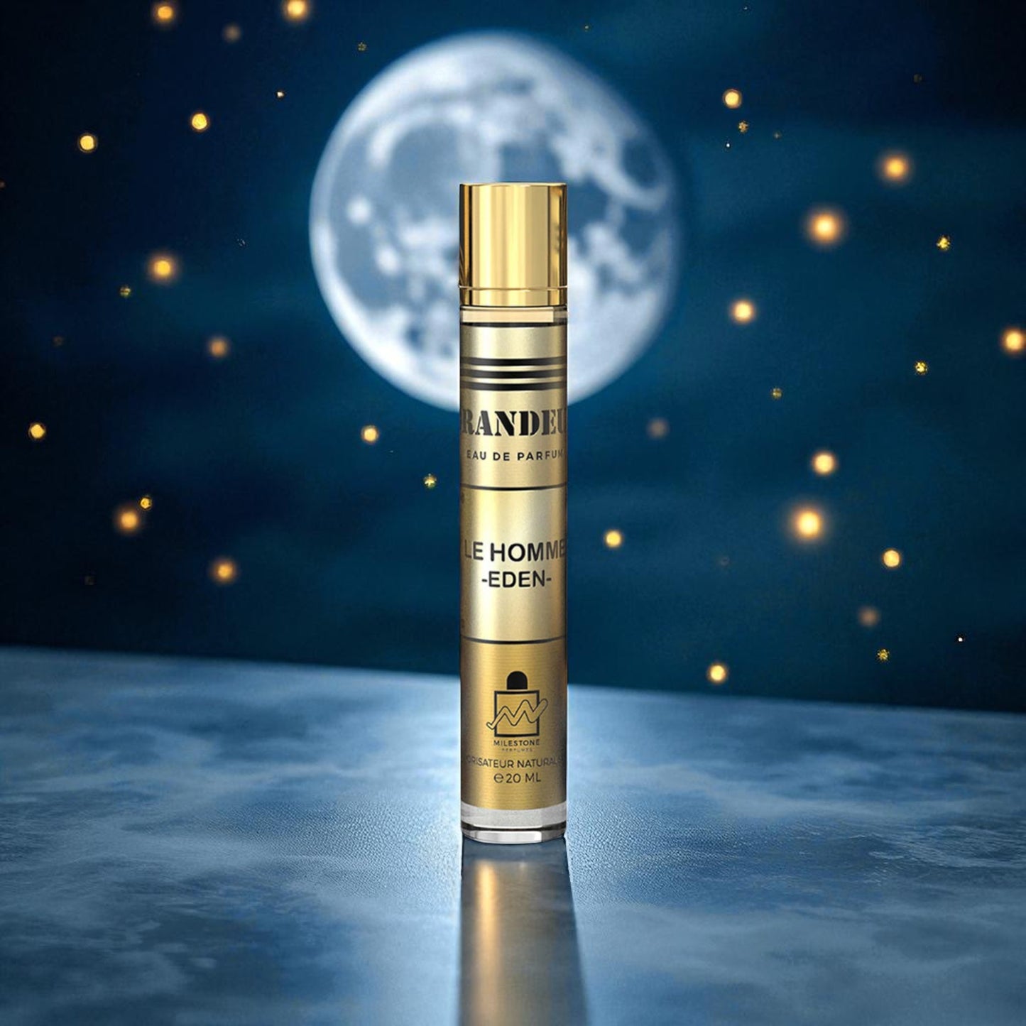 MILESTONE Grandeur Le Homme Eden Eau De Parfum 5x 20ml Plus 1 Free Tester