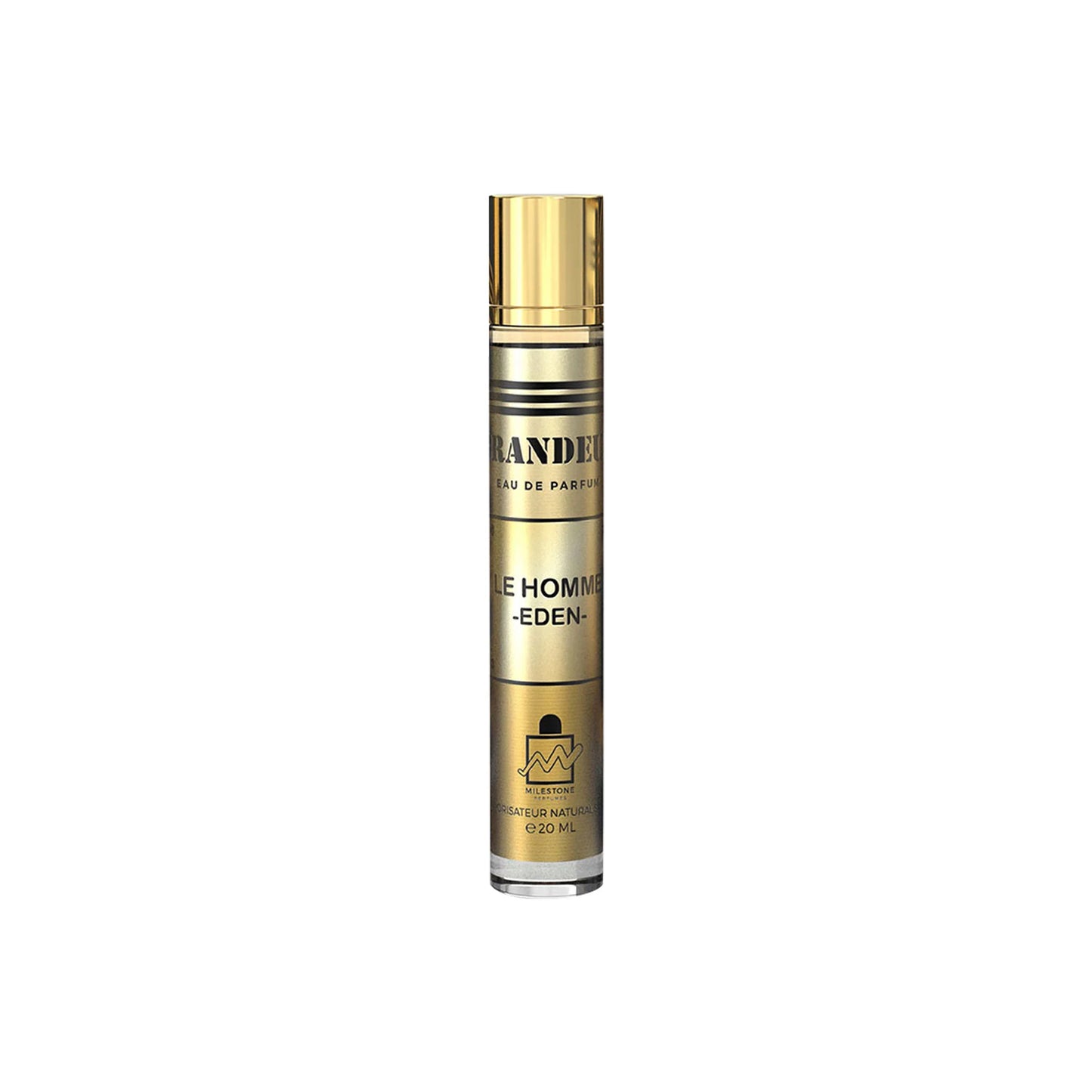 MILESTONE Grandeur Le Homme Eden Eau De Parfum 5x 20ml Plus 1 Free Tester