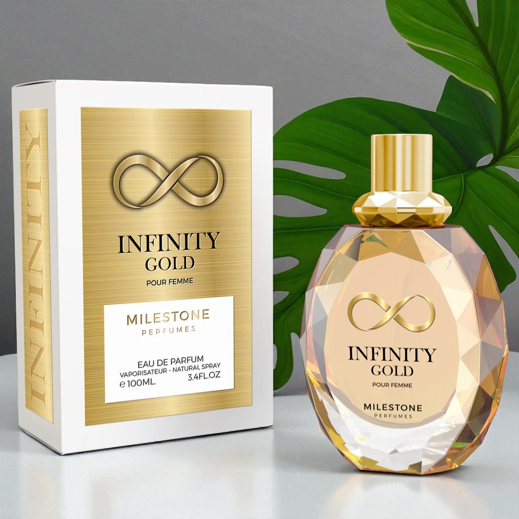 MILESTONE Infinity Gold Eau De Parfum 100ml