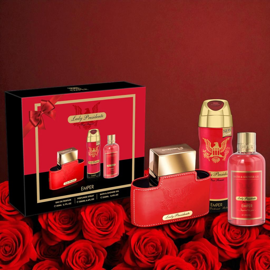 Lady President 3 in 1 Gift Set By Emper