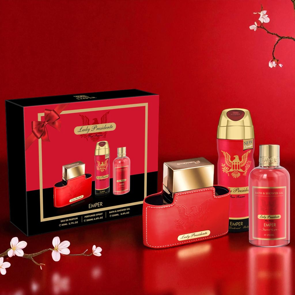 Lady President 3 in 1 Gift Set By Emper