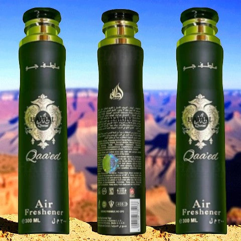 Qaa'ed Airfreshener 300ml by Lattafa 6x PACK (6 units)