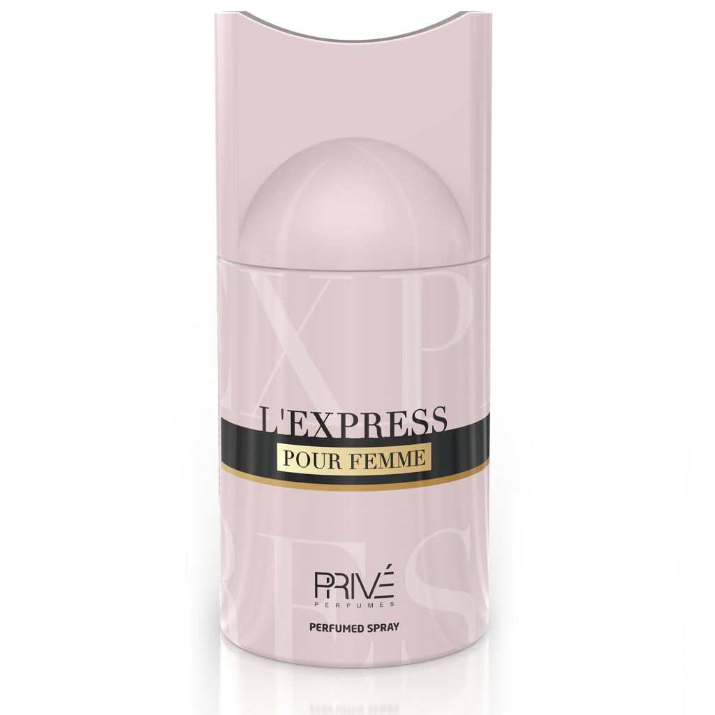 PRIVE L'EXPRESS Perfume Deodorant 250ML – 6 Pack