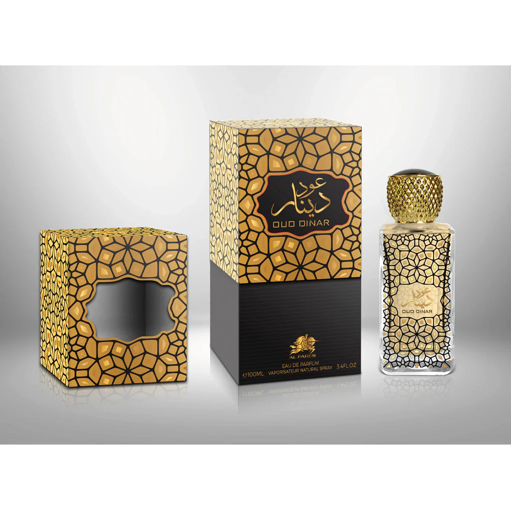 Al Fares Oud Dinar Eau De Parfum 100ml UNISEX