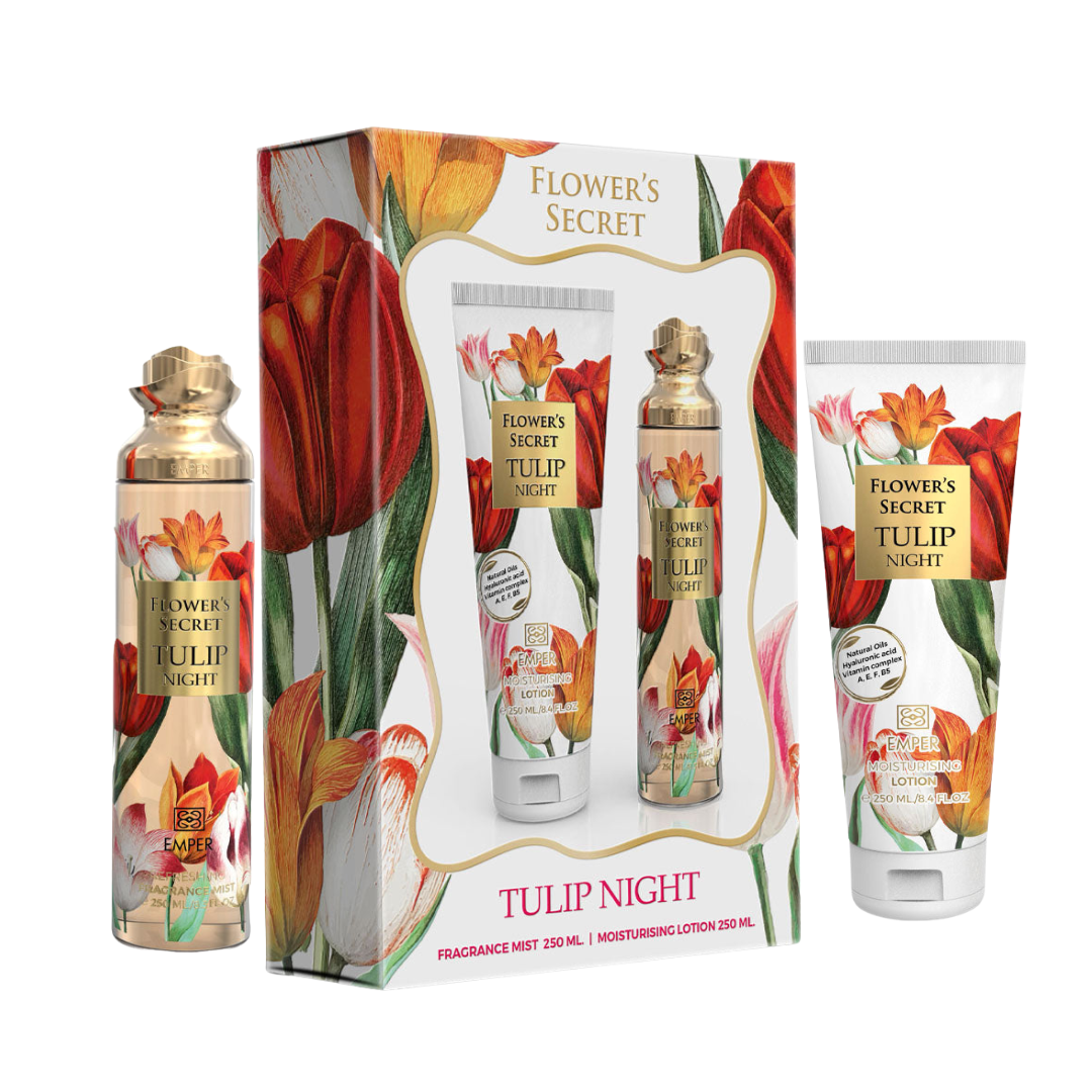EMPER Gift Set Flower'S Secret Tulip Night