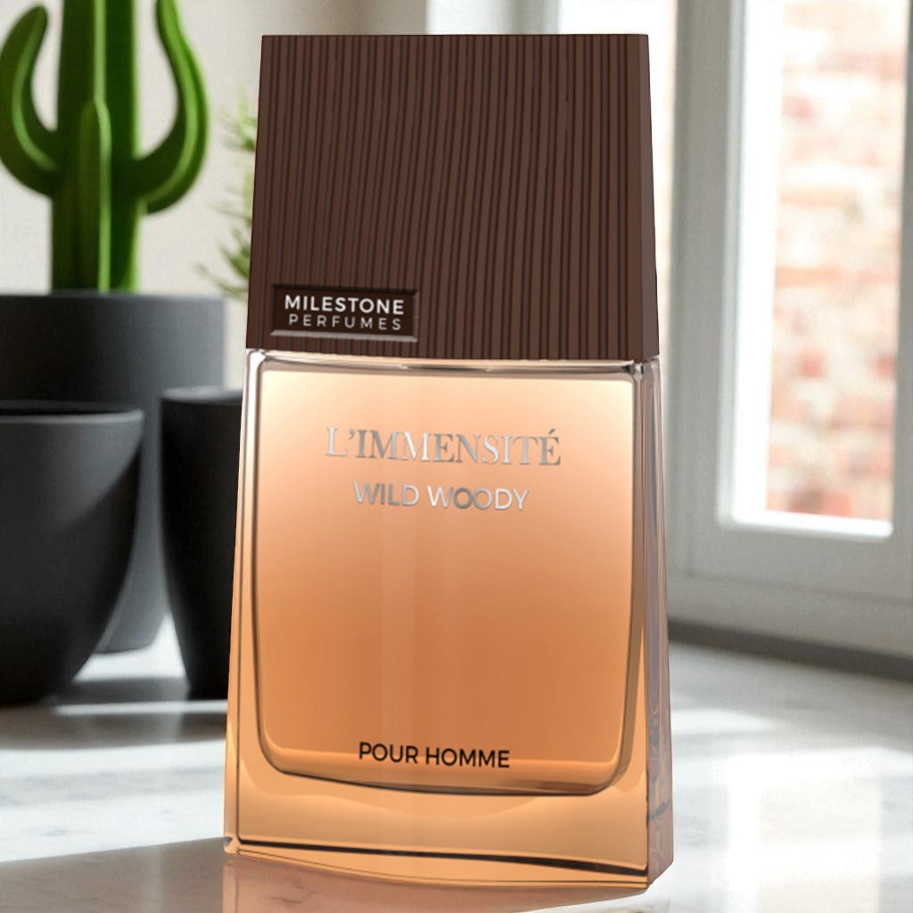 MILESTONE L'IMMENSITE WILD WOODY POUR HOMME 100ML EDP